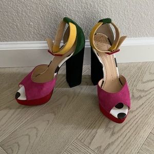 Likes-new! Charlotte Olympia open heels